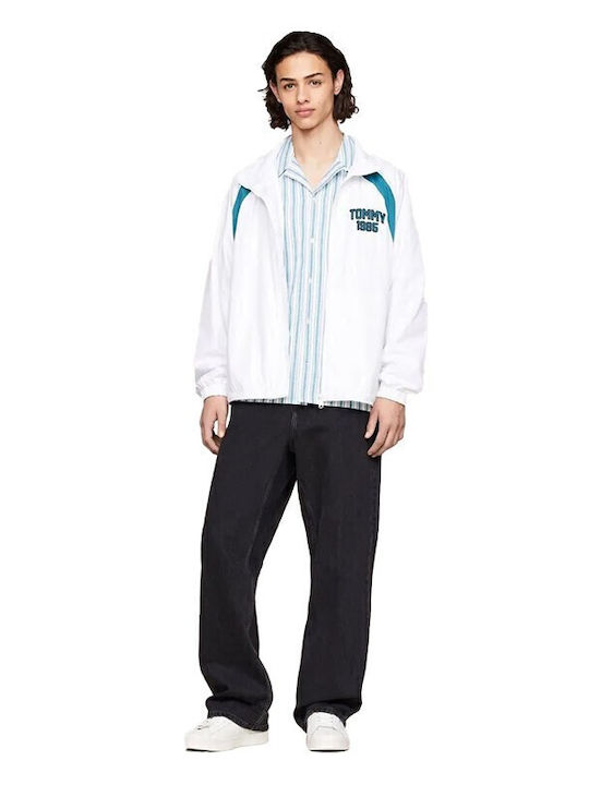 College Jacket White