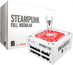 1STPLAYER Steampunk 650W Alb Sursă de Alimentare Calculator Complet modular 80 Plus Silver