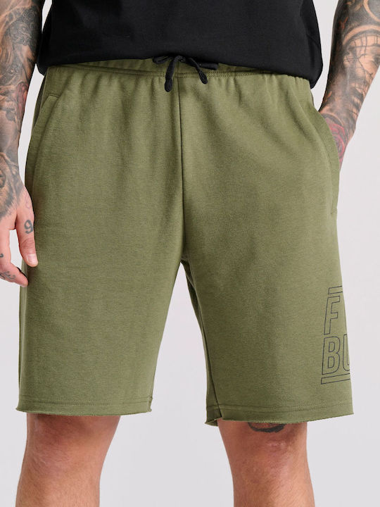 Funky Buddha Men's Athletic Shorts Xaki