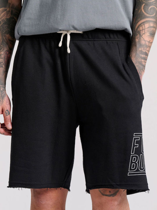 Funky Buddha Sportliche Herrenshorts Schwarz