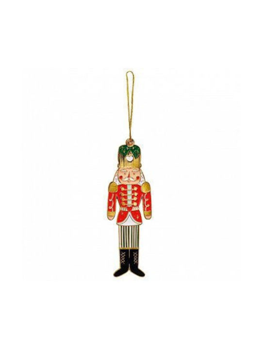 Metallic Nutcracker Ornament