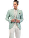 Men's Summer Suit Jacket Slim Fit Mint