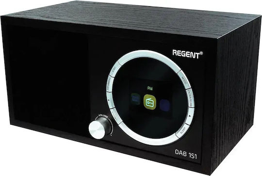 Ferguson REGENT Портативен Радиоприемник с Мрежово Захранване с Bluetooth Черен