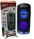 Cmik Karaoke Speaker with Wired Microphone and Lighting Effects MK-8806 Black