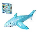 Bestway Kids Inflatable Ride On Sea Handles Shark 1.83m X 1.02m #41405 Bestway Inflatable Shark