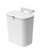 Home Use Waste Bin Waste Plastic for Cabinet White 9lt 1pcs
