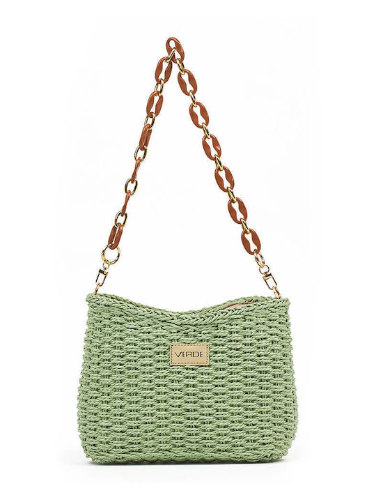 Verde Damen Tasche Schulter Grün