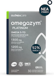 Olonea Omegazym Platinum 1300mg 30 Capsule Moi Olonea Omegazym Platinum 1300mg 30 Capsule Moi