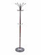 Ankor Καλόγερος Μεταλλικός Καφέ 40x40x181cm