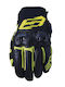 Five SF3 Sommer Herren Motorradhandschuhe Leder Black/Fluo Yellow