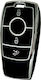 Car Key Cover Case made of for Mercedes Benz in Black Color