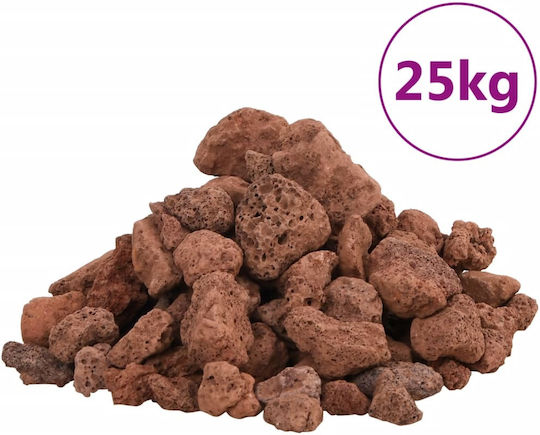 Volcanic Stones 25 Kg Red 1-2 cm Red 1-2 cm 25 Kg