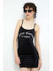 Summer Mini Knitted Dress Black