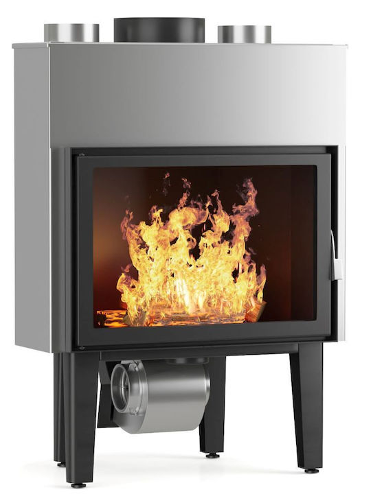 Thermiki Kaminofen Holz Warmluft Gerade mit Schranktüren Thermiki Kaminofen Holz Warmluft Gerade mit Schranktüren