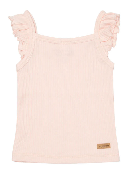 Little Dutch Kids Blouse Sleeveless Pink