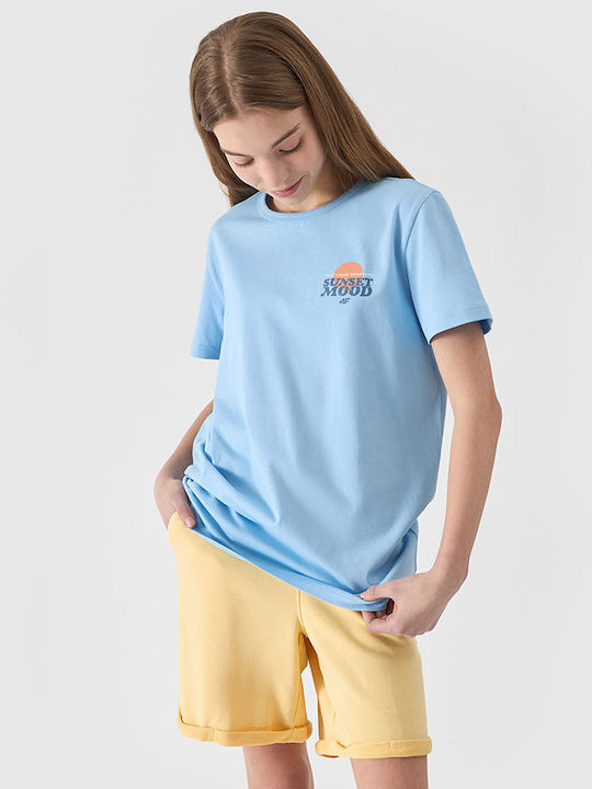 4F Kinder T-shirt Blau