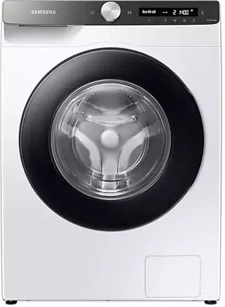 Samsung Πλυντήριο Ρούχων 8kg με Τεχνολογία Ατμού 1400 Στροφών Ecobubble WW80T534DATAS7