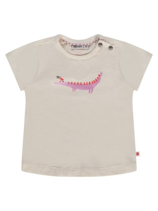 Babyface Kids Blouse Short Sleeve Ecru