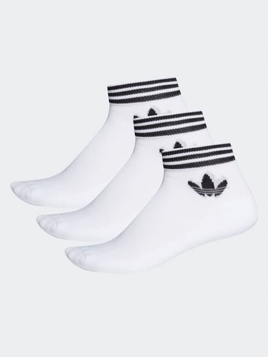 Adidas Kids' Ankle Socks White