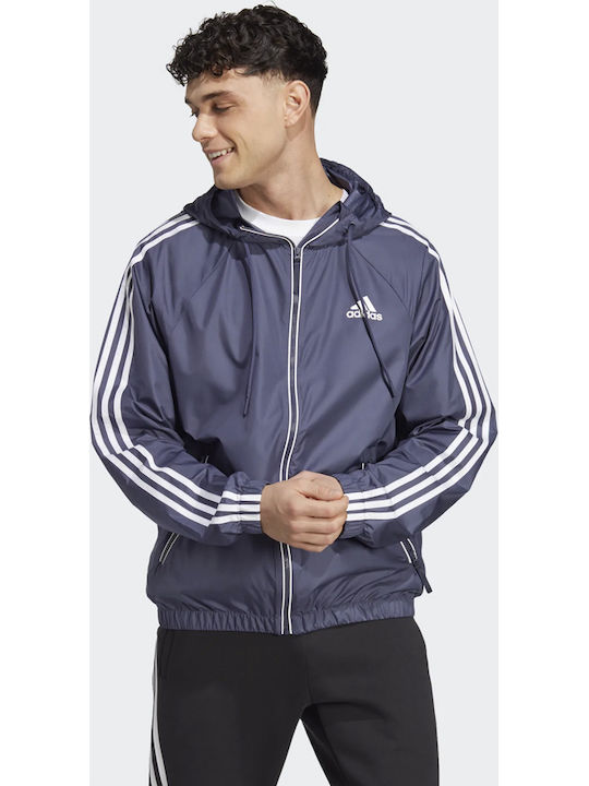 adidas Tracktop Μπουφάν Clear Sky, Night Indigo JP1042
