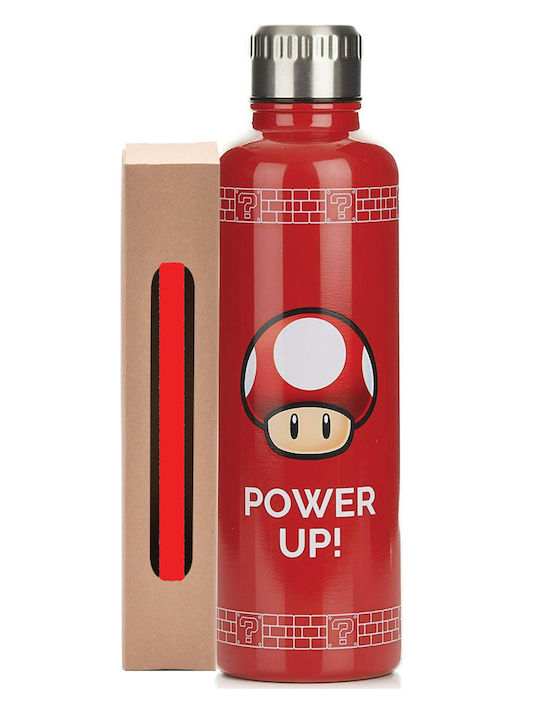 Πασχαλινή Λαμπάδα Σετ Παγούρι Θερμός Super Mario Power Up 0.5lt Water Bottle