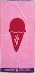 Greenwich Polo Club Kids Beach Towel Red 140x70cm