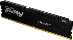 メモリー KINGSTON FURY DDR5 16GB (2x8GB) Kingston Fury Beast 16GB DDR5 RAM cu 2 module (2x8GB) și Viteză