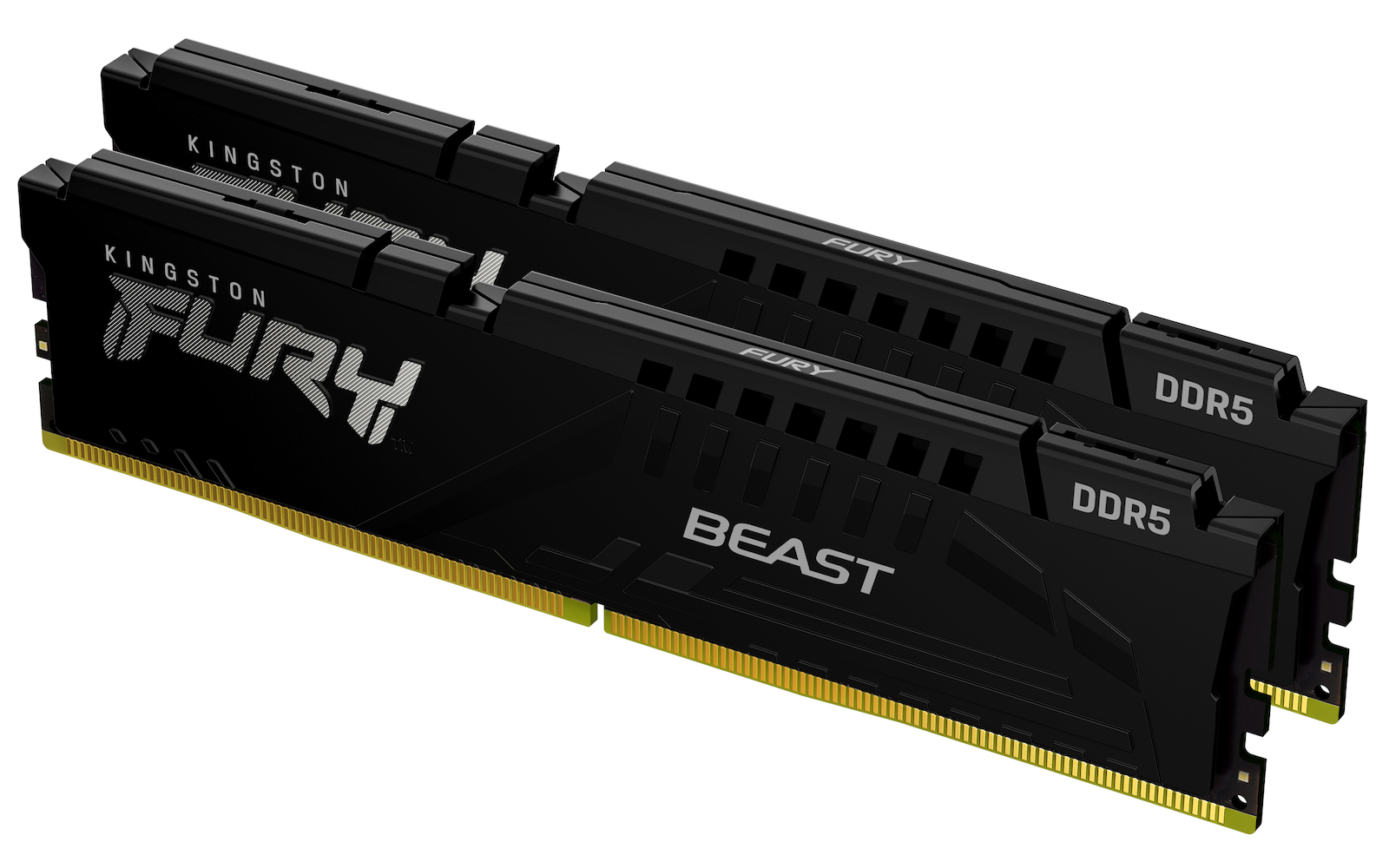 Kingston FURY Beast DDR5 32GB RAM με 2x16GB Modules και Ταχύτητα 6000 για Desktop
