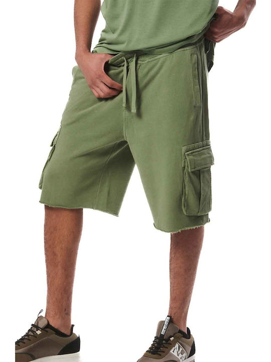 Body Action Men's Cargo Shorts Khaki