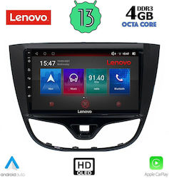 Lenovo Ηχοσύστημα Αυτοκινήτου για Opel Karl 2014-2019 (Bluetooth/USB/AUX/WiFi/GPS/Apple-Carplay/Android-Auto) με Οθόνη Αφής 10"