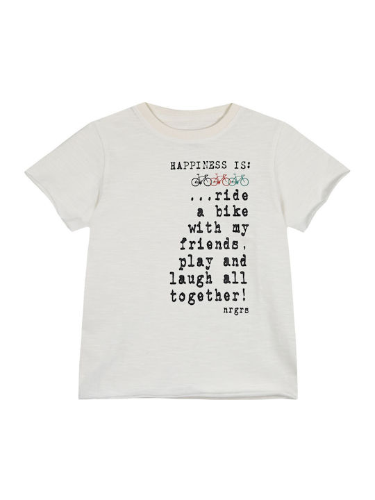 Kids' T-shirt Ecru