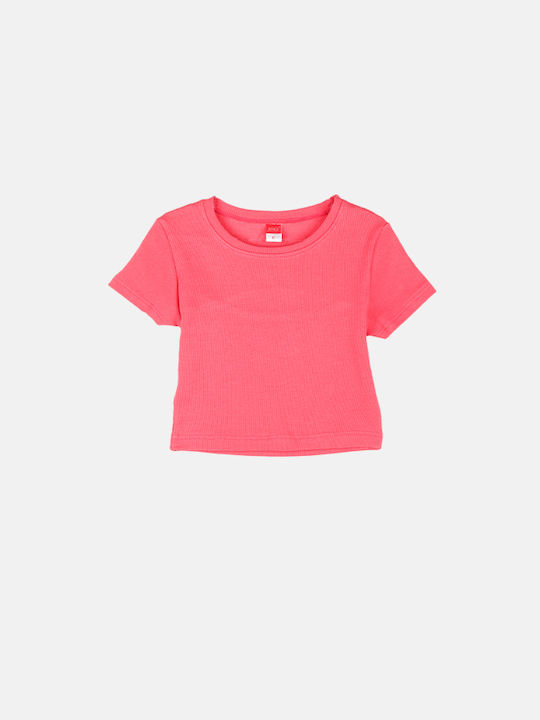 Joyce Kids Blouse Short Sleeve Fuchsia