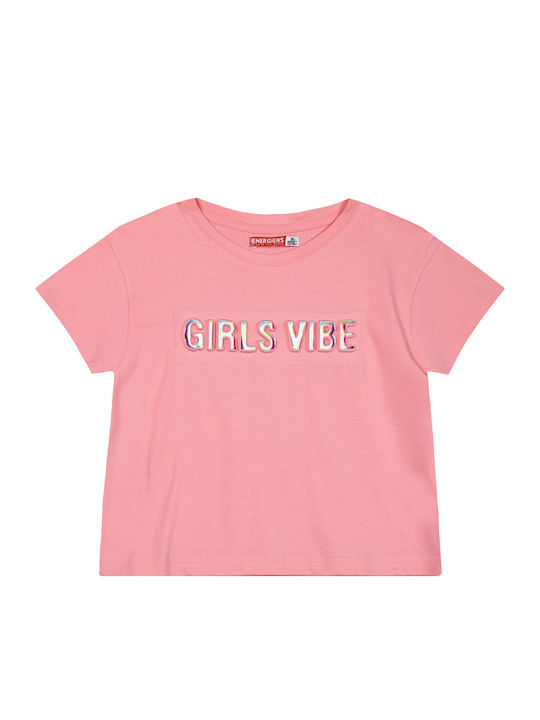 Energiers Kids' Crop Top Short Sleeve Flamingo ...
