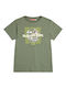 Energiers Kinder-T-Shirt Khaki