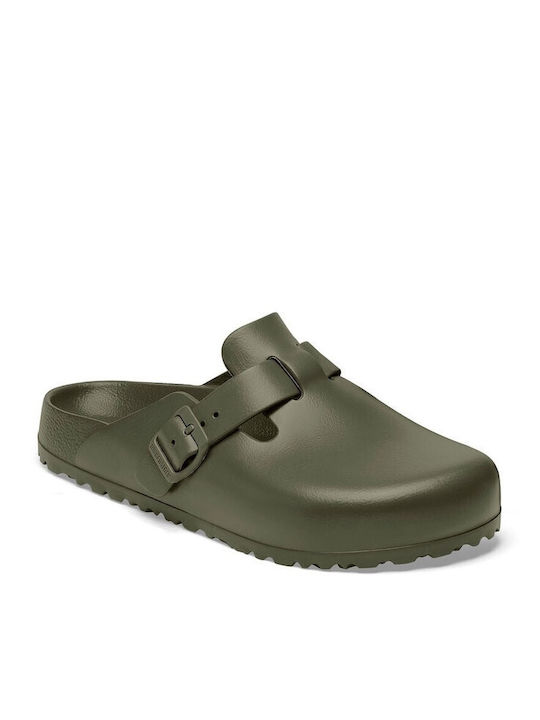 Birkenstock Boston EVA Clogs Green