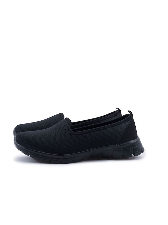 Love4shoes Women's Slip-Ons Black