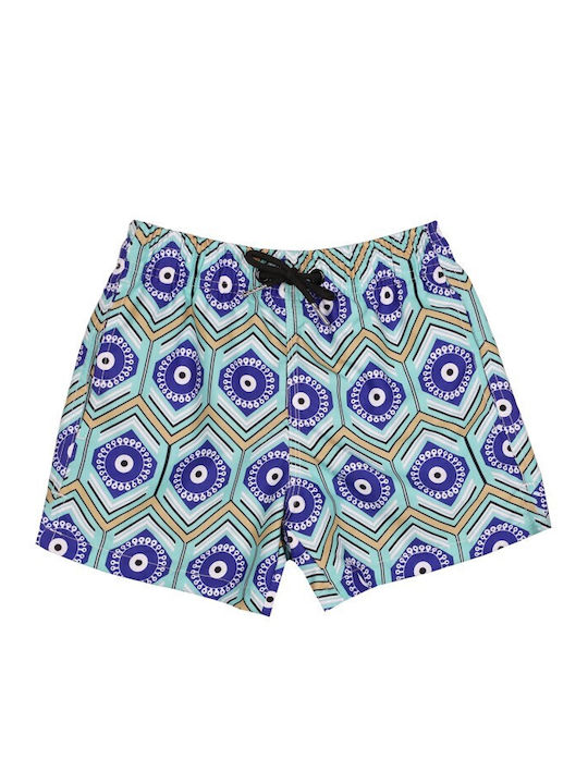 Waves Kids Swimwear Swim Shorts Light Blue