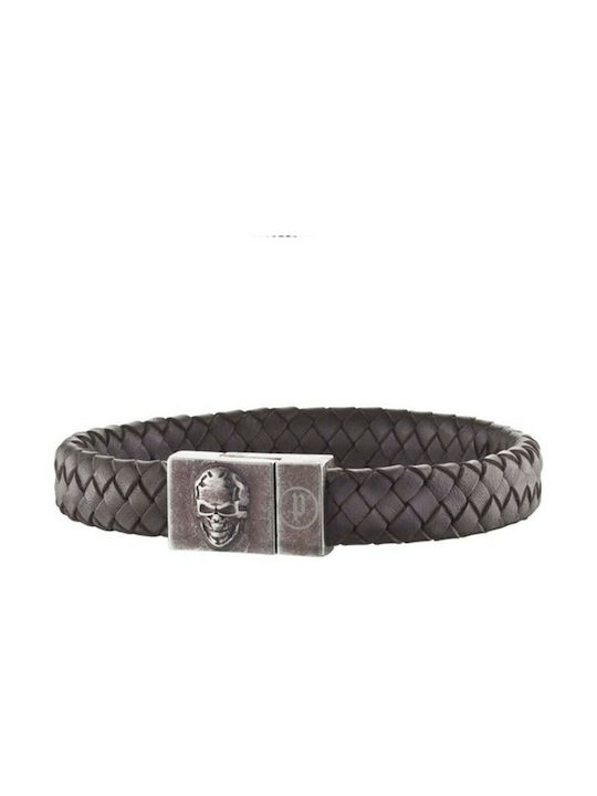 Police Bracelet made of Leather