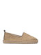 Stoff Herren Espadrilles in Beige Farbe