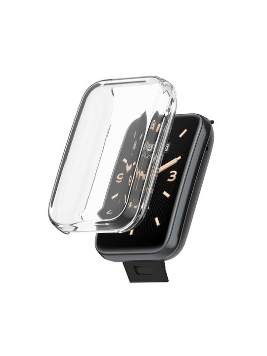 Pro Full Coverage Silikonhülle in Transparent Farbe für Mi Band 7