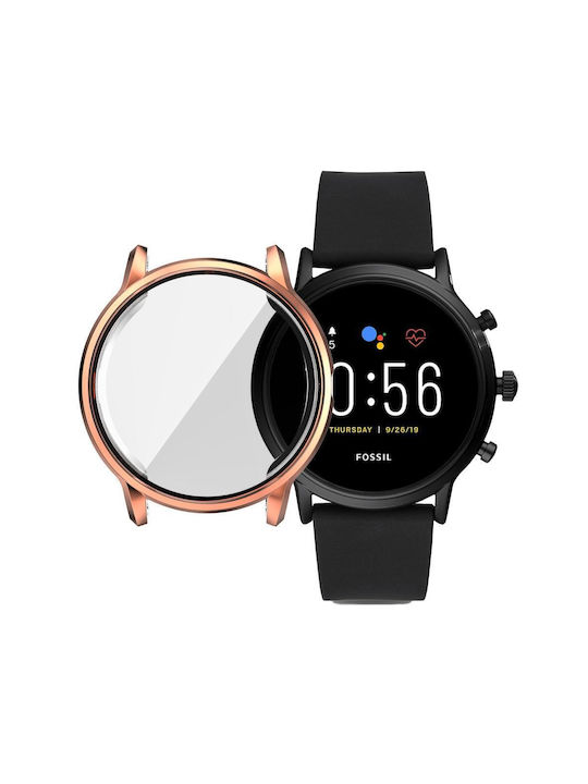 Θήκη Σιλικόνης σε Ροζ Χρυσό χρώμα για το Xiaomi Watch S3 Θήκη Σιλικόνης σε Ροζ Χρυσό χρώμα για το Xiaomi Watch S3