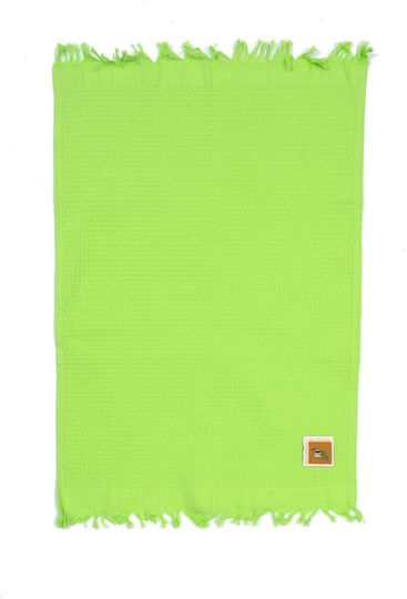 Dimcol Geschirrtuch aus 100% Baumwolle in Grün Farbe 45x65cm