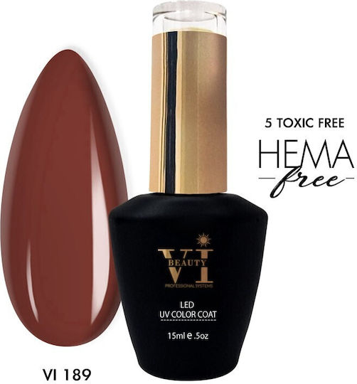 Beauty VI Semi-Permanent Nail Polish 189 15ml 1pcs