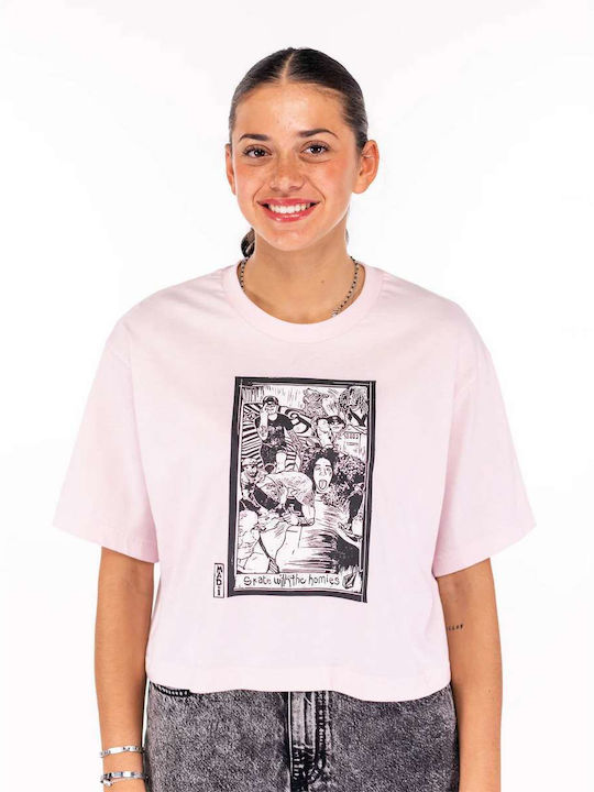 Volcom Γυναικείο T-shirt Λιλά