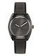 adidas One Women's Watch Chronograph with Black Leather Strap