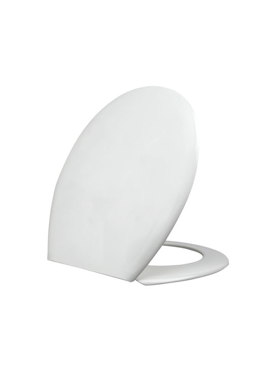 Tpster Toilettenbrille Kunststoff 42.8x36.3cm Weiß