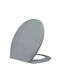 Tpster Plastic Toilet Seat Gray 42.8cm
