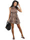 Guess Mini Dress Brown