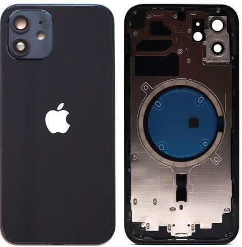 Capac Baterie Negru pentru Apple iPhone 12 Versiunea SUA