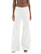 Glamorous Women's Jean Trousers White